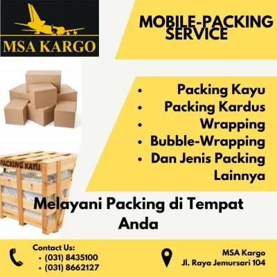 SERVICES Packing / Packaging 8 7